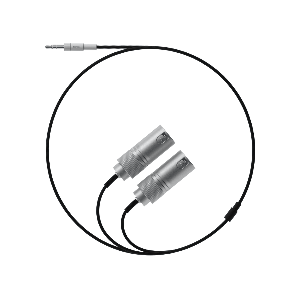 Teenage Engineering Field Audio Cable 3.5mm to 2x XLR (Plug)