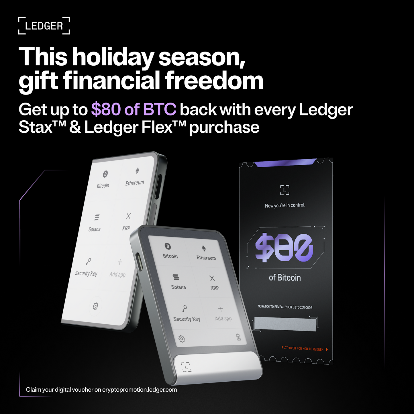 [NEW] LEDGER STAX with Ledger Recovery Key