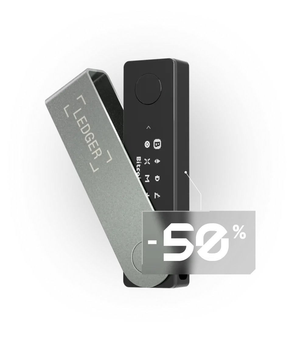 Ledger Nano X - Onyx Black