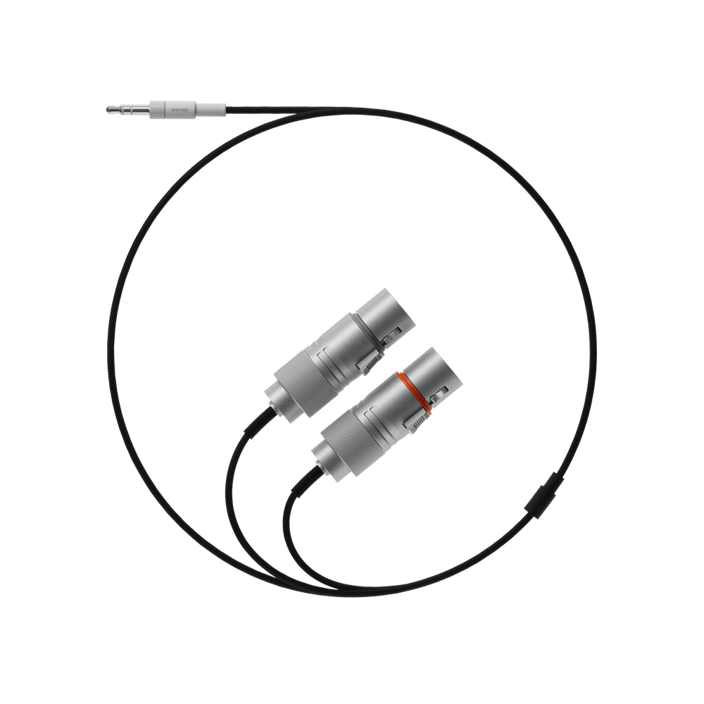 Teenage Engineering Field Audio Cable 3.5mm to 2x XLR (Socket)