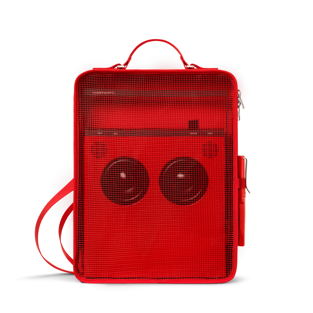 Teenage Engineering OB-4 Red Mesh Bag